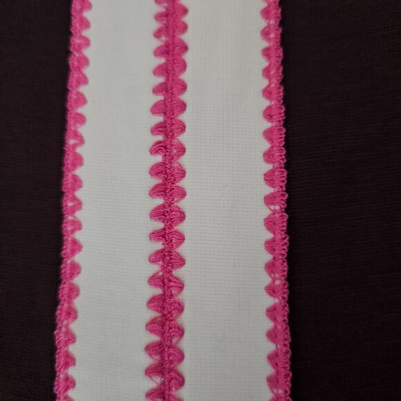 Lilly Pulitzer Women's Brown/Pink Stitching Accent Fannie Sheath Dress Sz Small - Picture 6 of 15